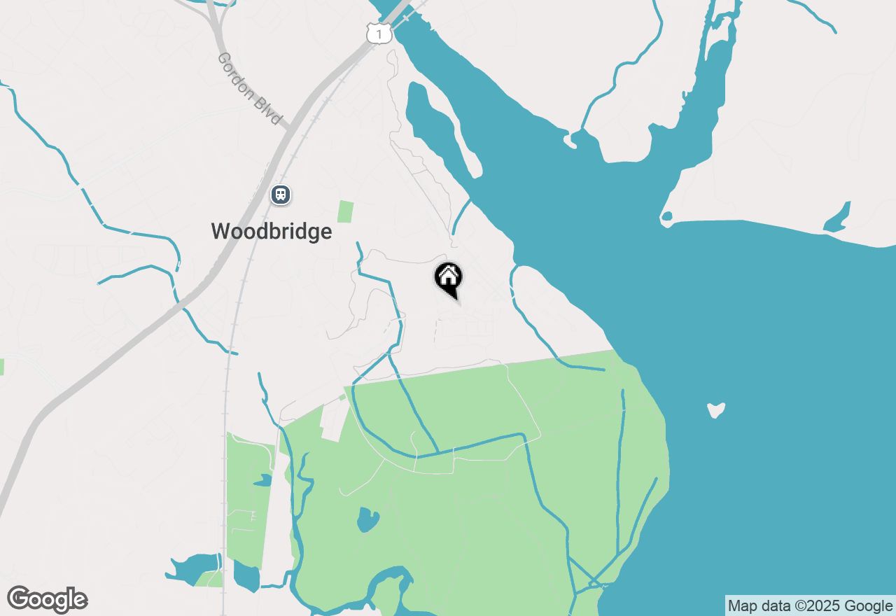 Map of 13717 Course View Way, Woodbridge, VA 22191