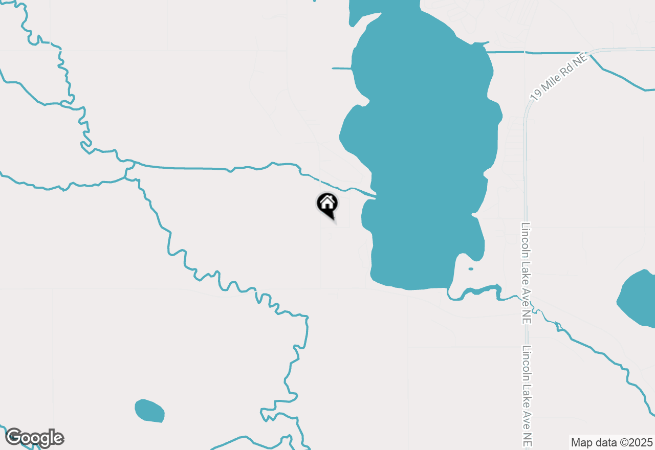 Map of 15026 Meddler Avenue, Gowen, MI 49326