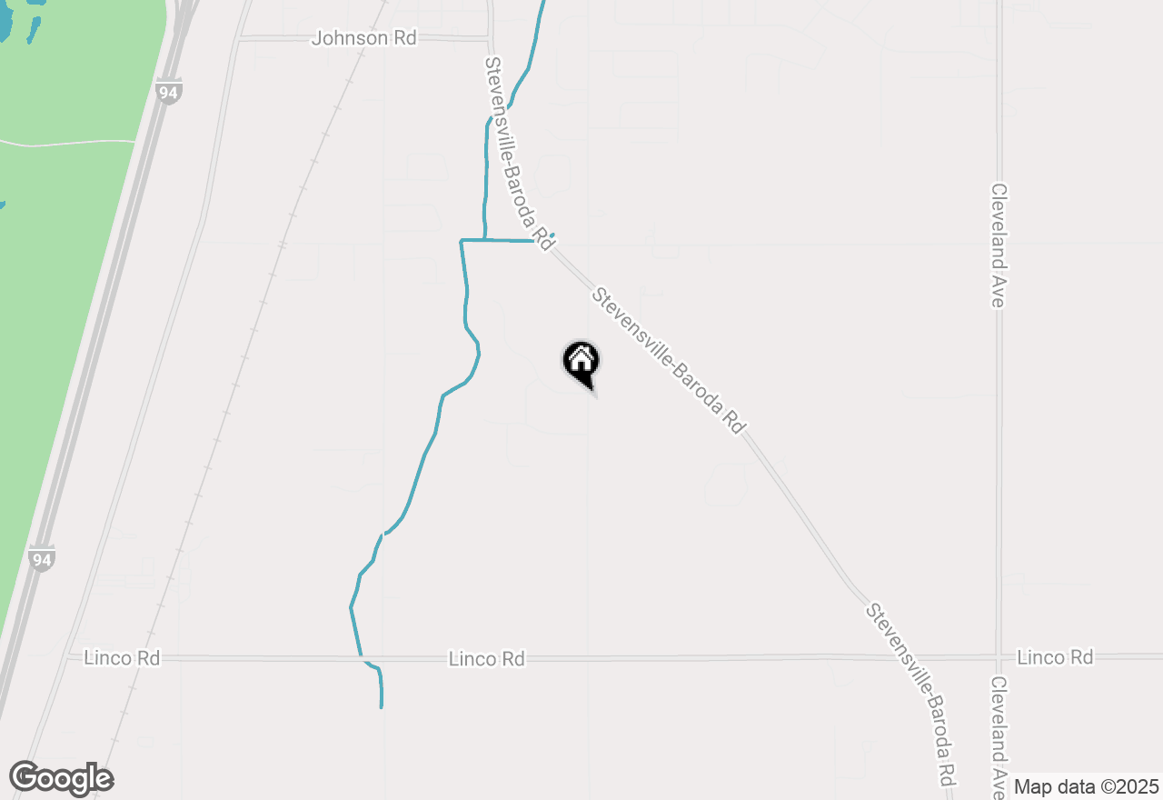 Map of 2516 Heritage Way, Stevensville, MI 49127