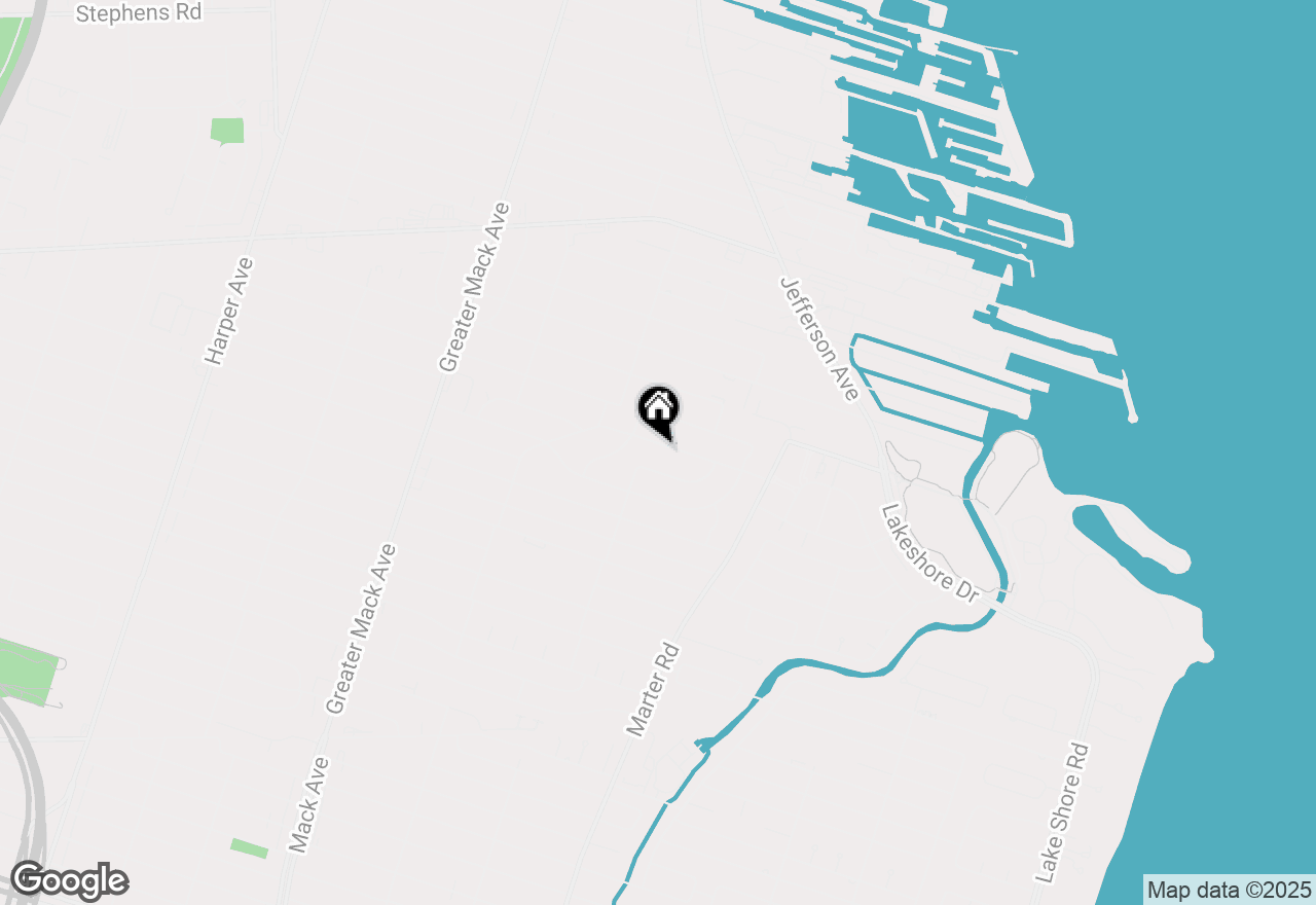 Map of 22906 Edgewood Street, Saint Clair Shores, MI 48080