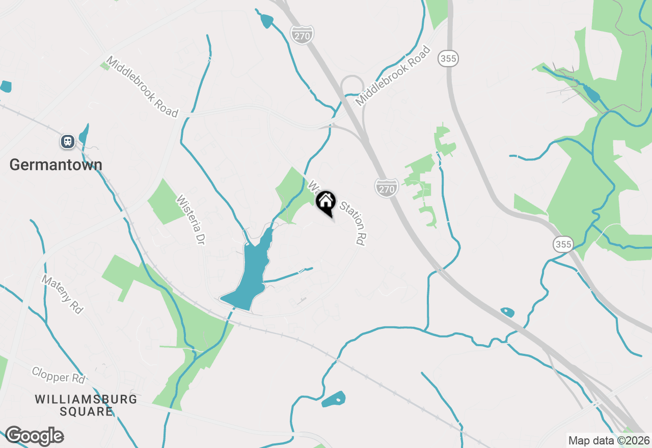 Map of 12007 Leatherbark Way, Germantown, MD 20874