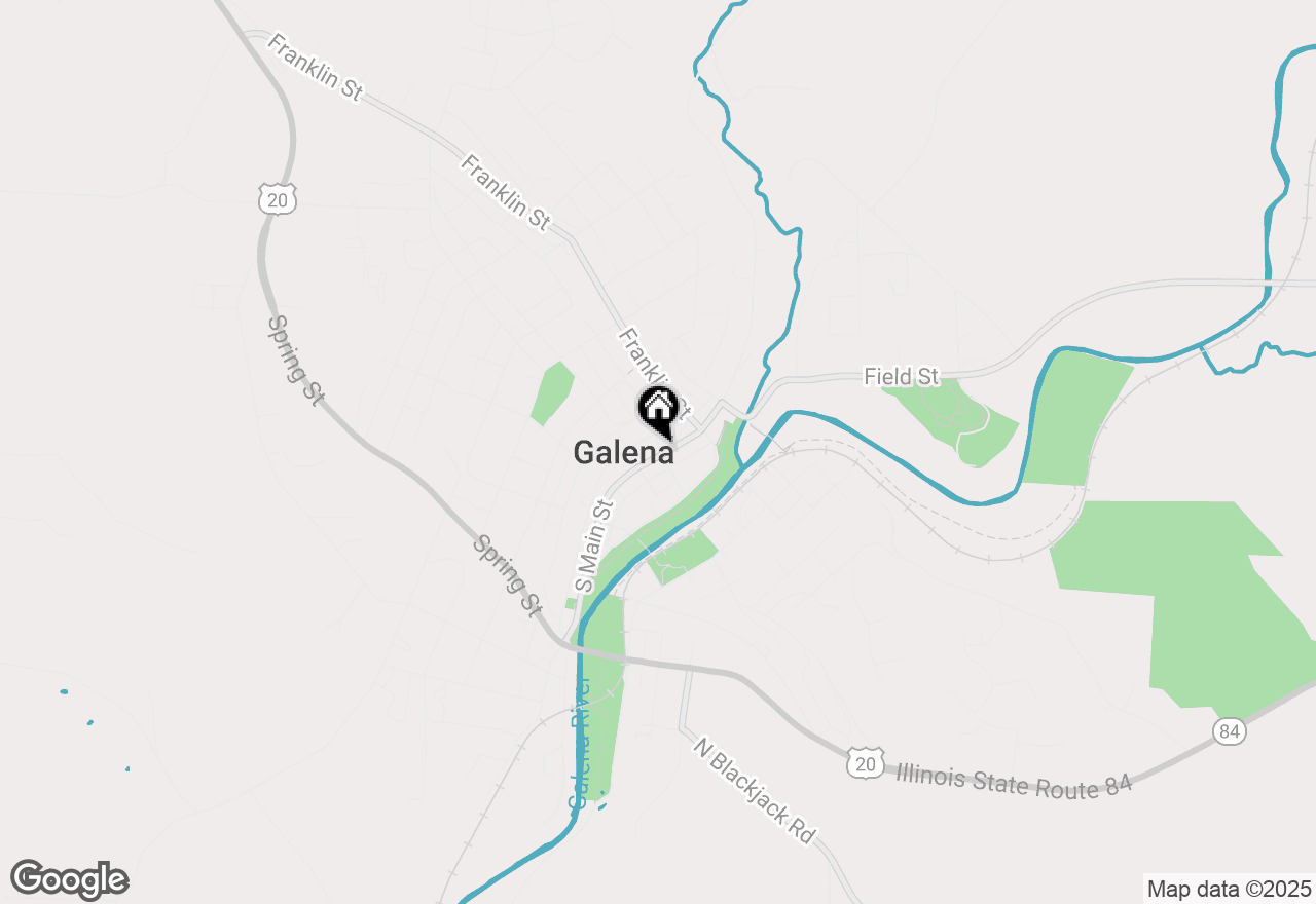 Map of 122 N Main Street, Galena, IL 61036