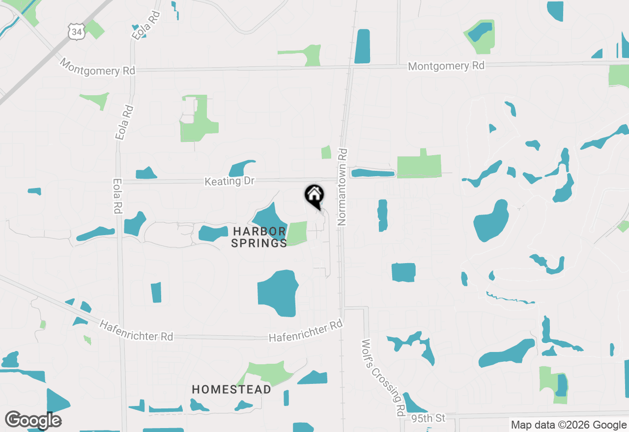 Map of 3138 Cambria Court, Aurora, IL 60503