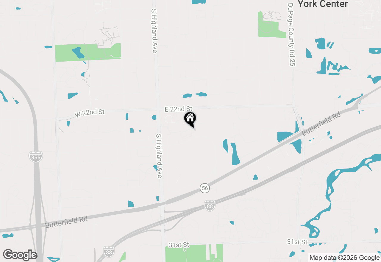 Map of 383 Summit Circle, Lombard, IL 60148