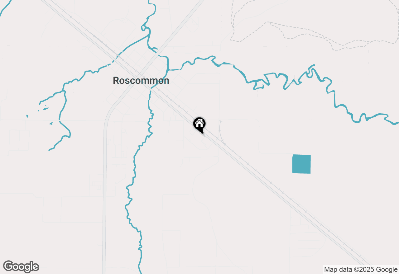 Map of 11528 Bennett & 528 S. Fifth Street, Roscommon, MI 48653