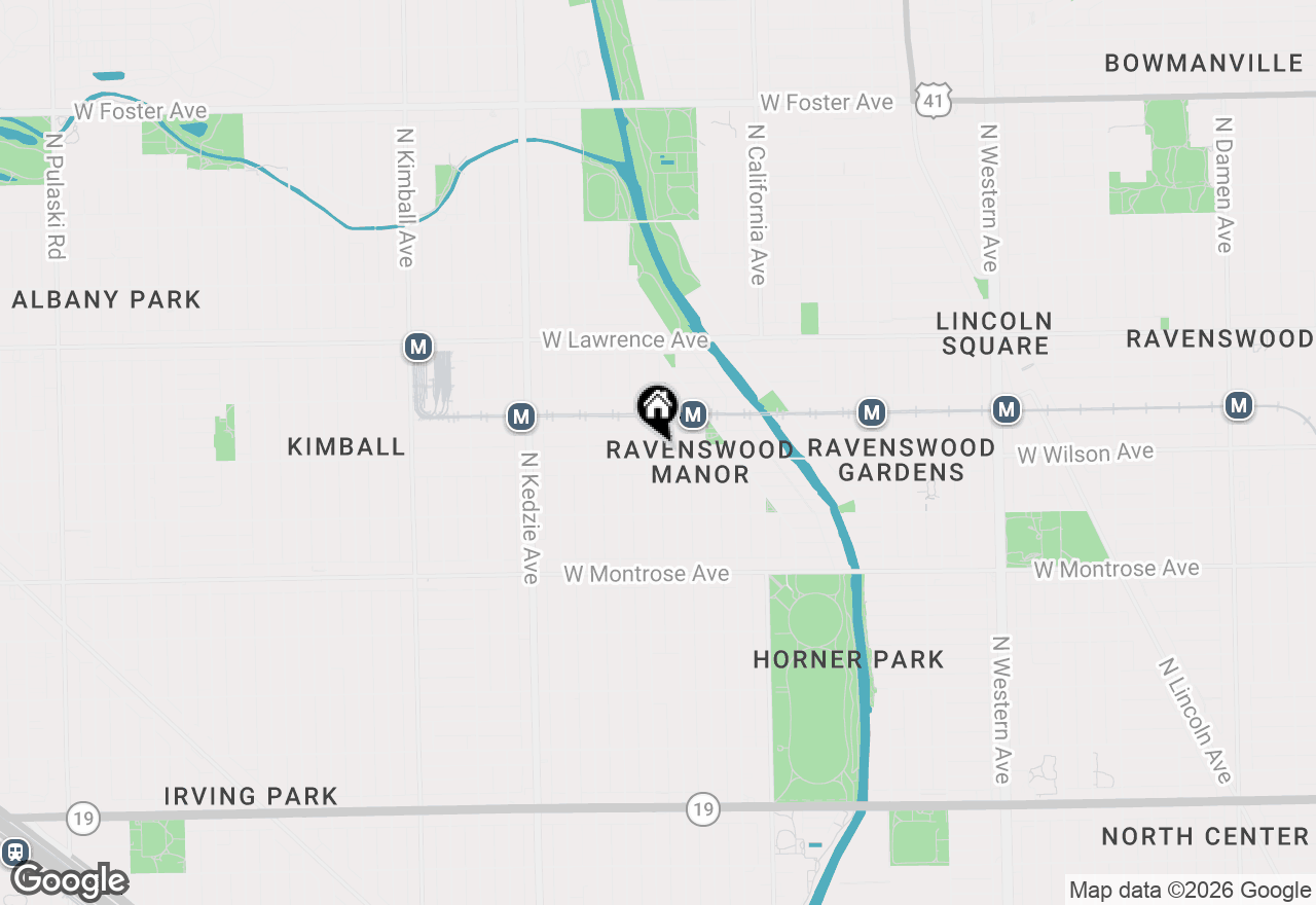 Map of 2948 W Wilson Avenue, Chicago, IL 60625