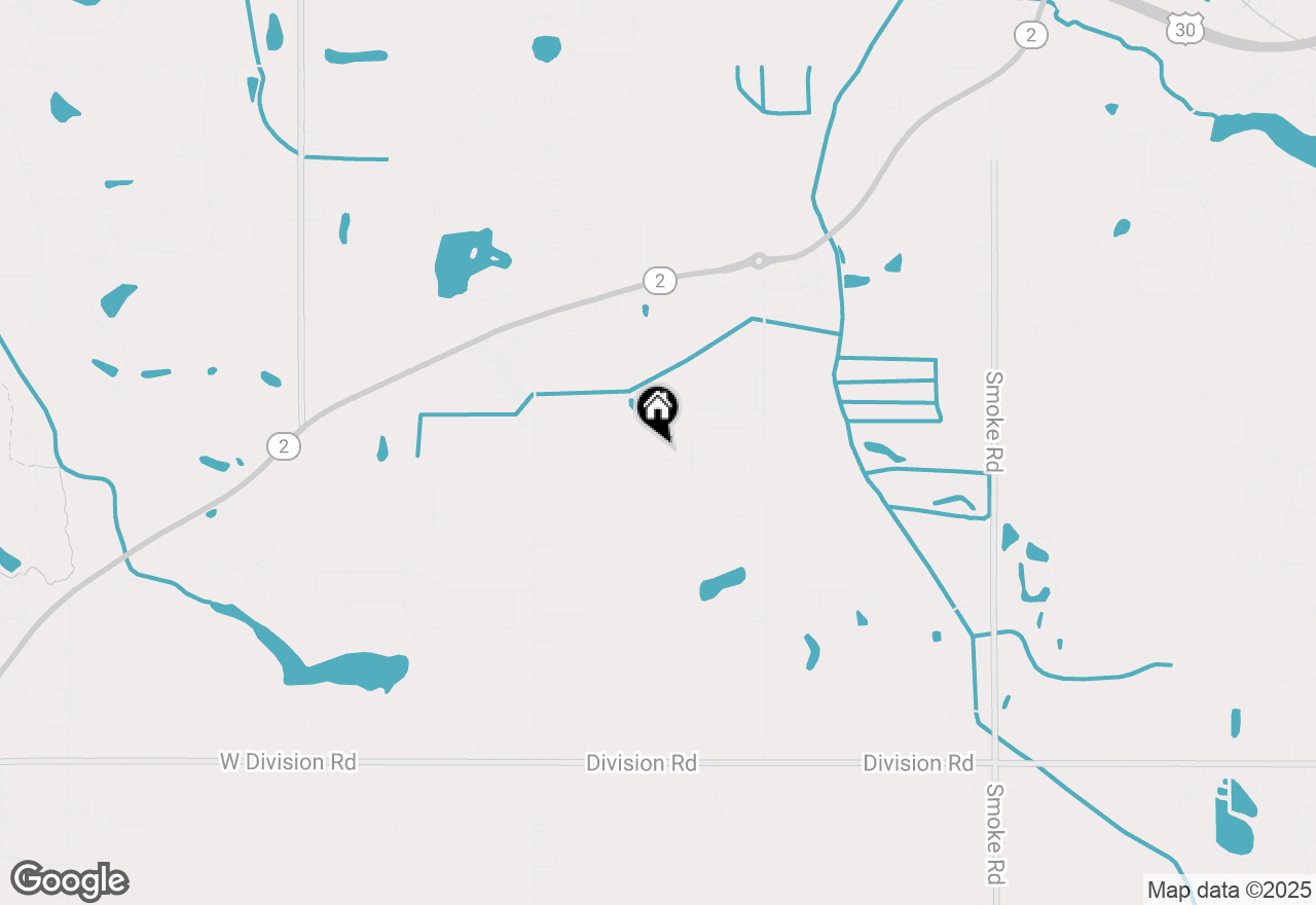 Map of 1556 Venetian Bay Drive, Valparaiso, IN 46385