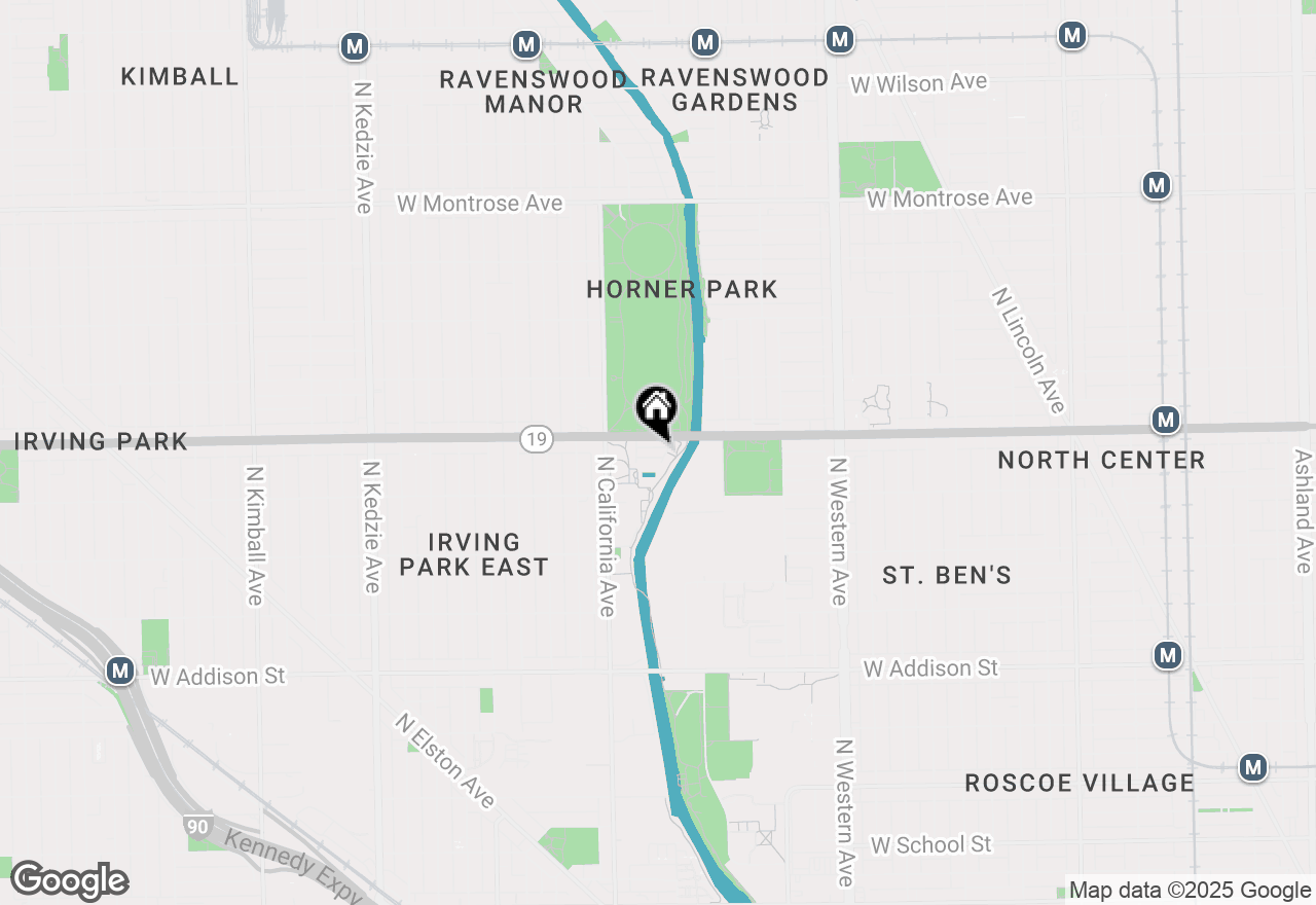 Map of 2703 W Dakin Street, Chicago, IL 60618