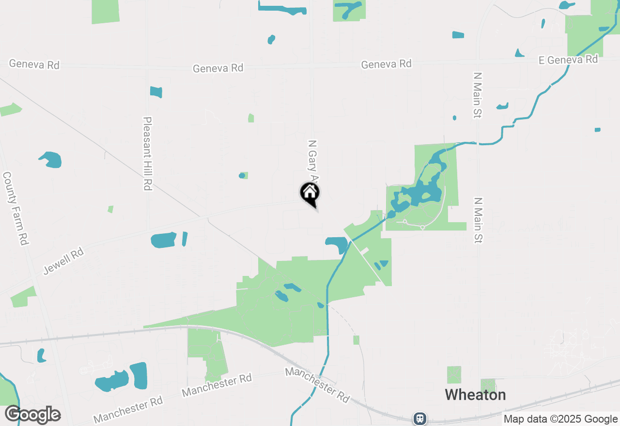 Map of 1022 Oakview Drive, Wheaton, IL 60187