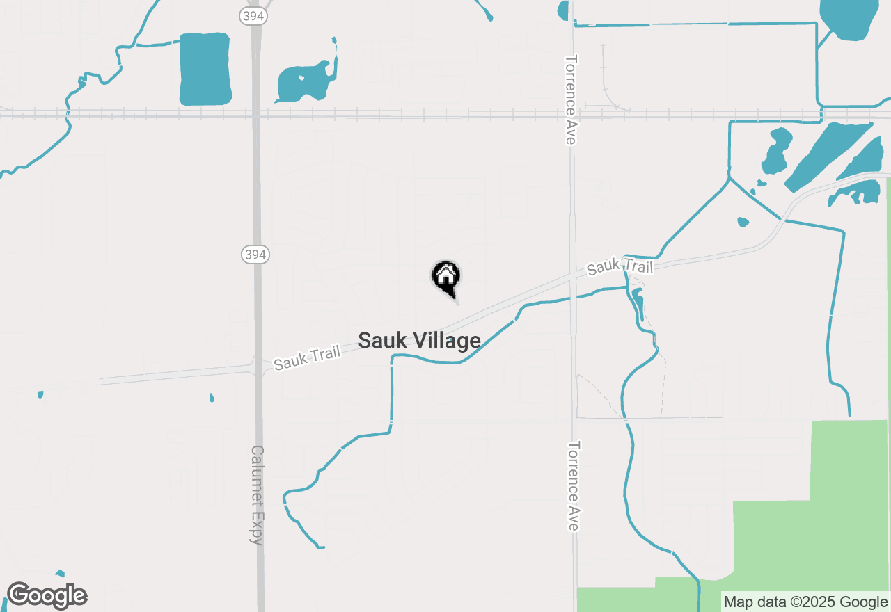 Map of 2053 219th Place, Sauk Village, IL 60411