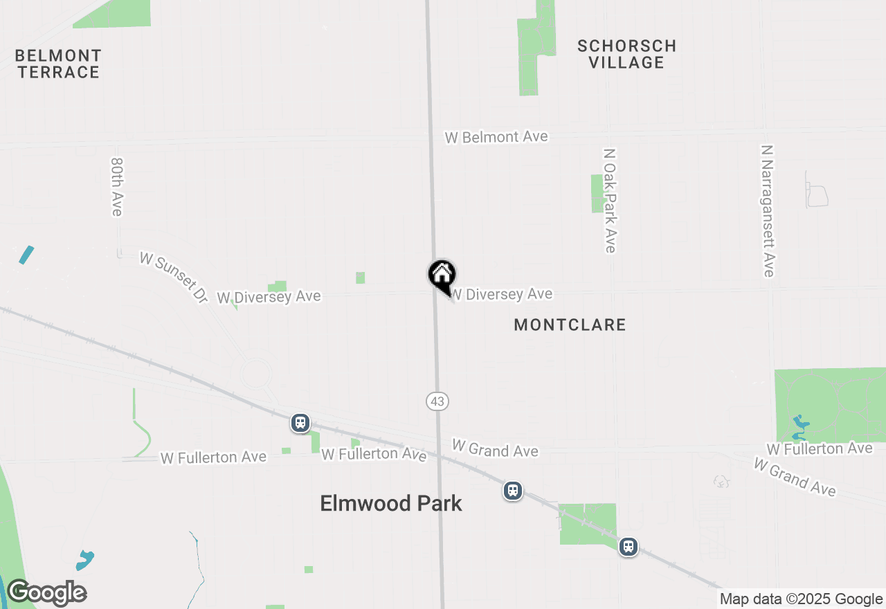 Map of 2745 N Harlem Avenue, Chicago, IL 60707
