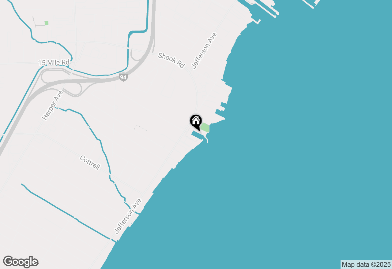 Map of 26120 Harbour Pointe Drive S, Harrison Township, MI 48045