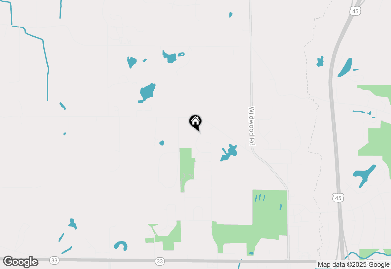 Map of 1500 Wolf Dr, West Bend, WI 53090