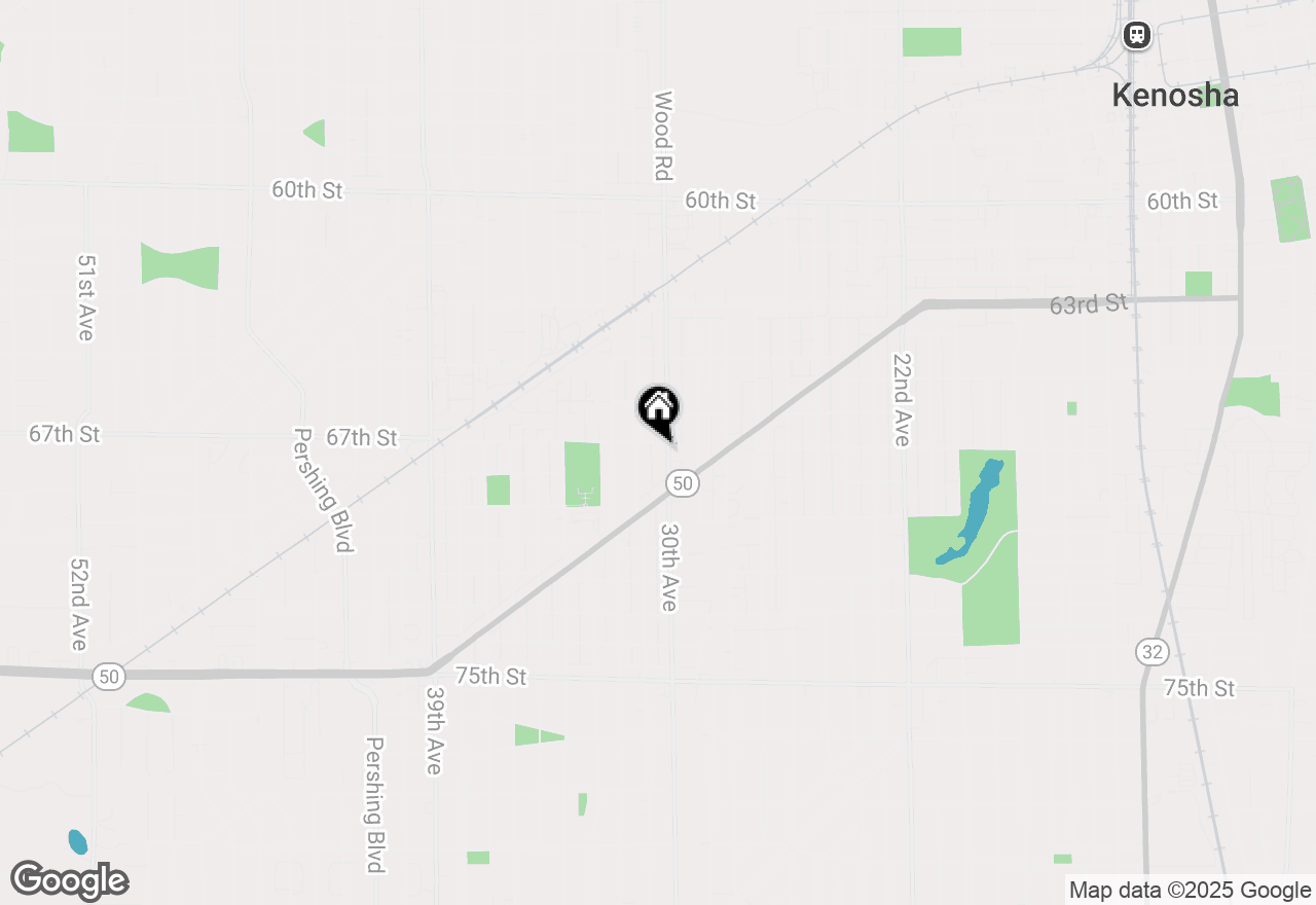 Map of 6700 30 Ave, Kenosha, WI 53142