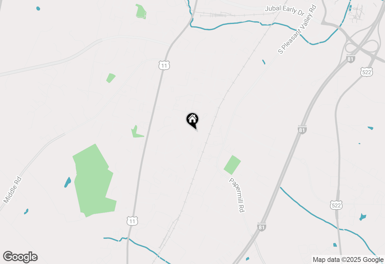 Map of 2628 Stonegate Drive, Winchester, VA 22601