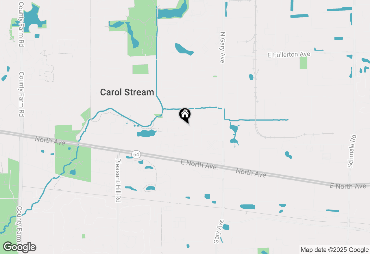 Map of (Address confidential), Carol Stream, Illinois 60188