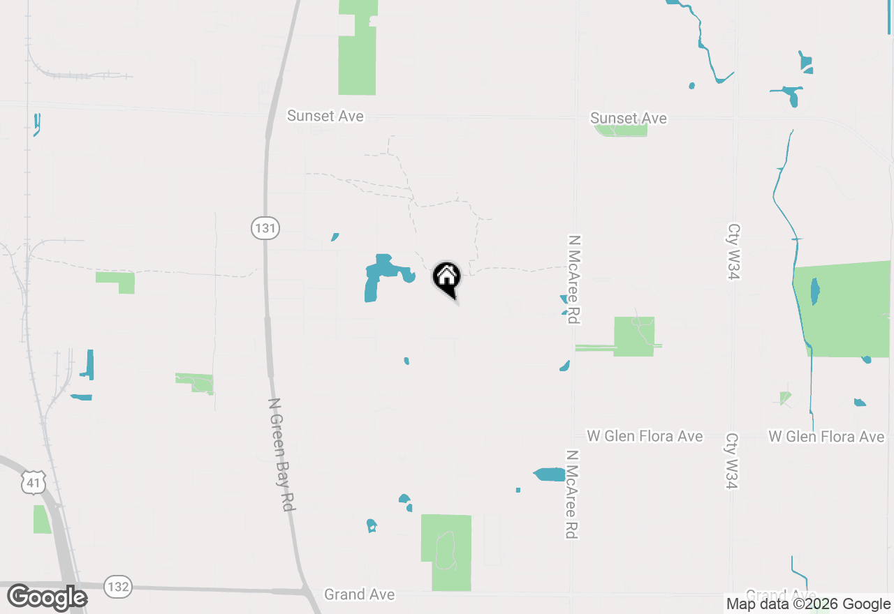 Map of 1716 N Frolic Avenue, Waukegan, IL 60085