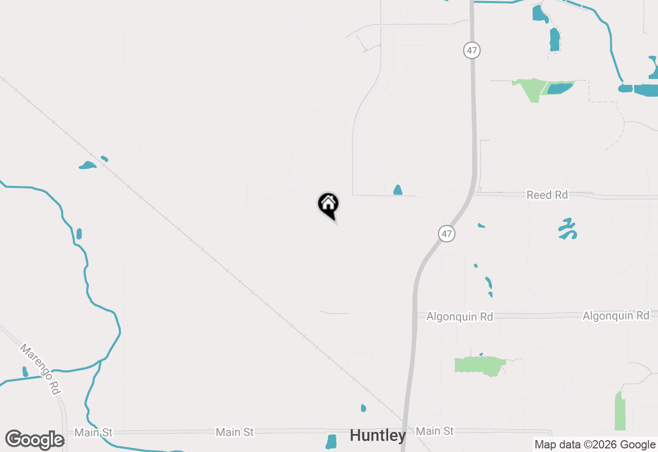 Map of 10184 Leopold Lane, Huntley, IL 60142