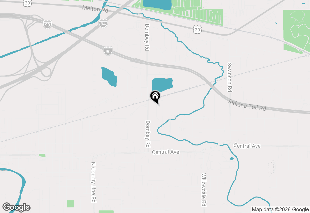 Map of 2450 Clydia Street, Portage, IN 46368