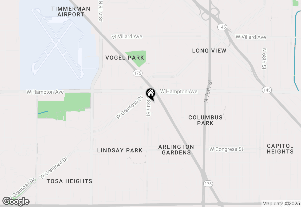 Map of 4694 N 84th St, Milwaukee, WI 53225