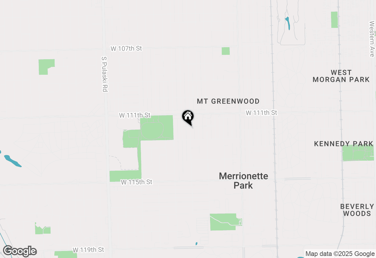 Map of 11154 S St. Louis Street, Chicago, IL 60655