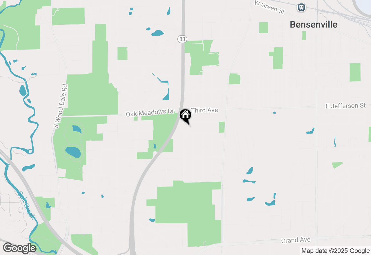 Map of 4N464 Briar Lane, Bensenville, IL 60106