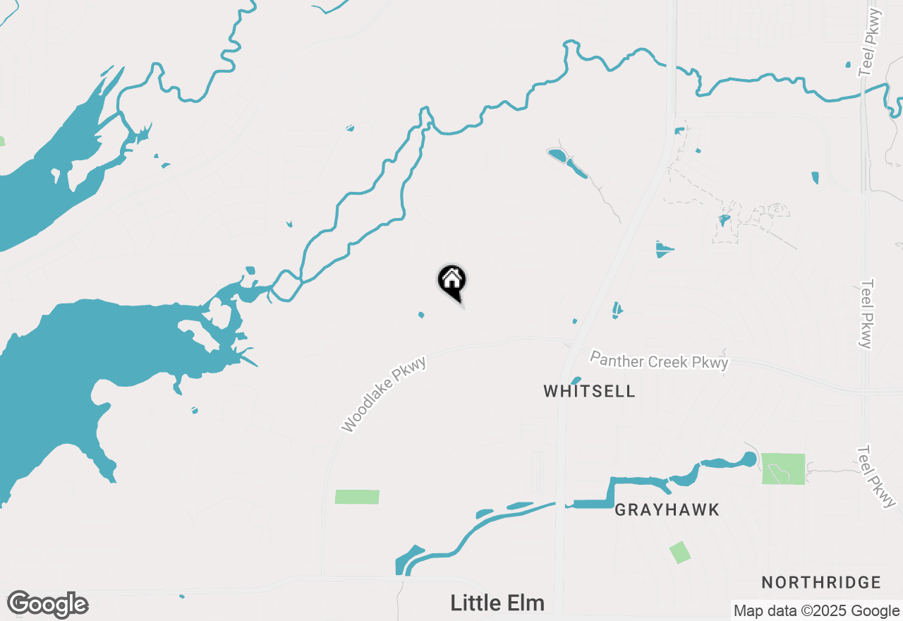 Map of 3304 Canyon Lake Drive, Little Elm, TX 75068