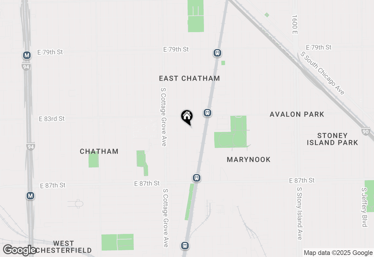 Map of 8356 S Ingleside Avenue, Chicago, IL 60619