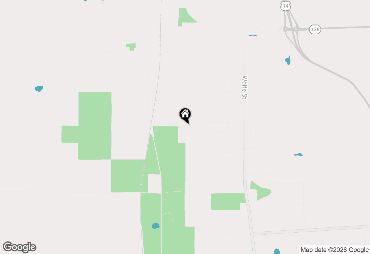 Map of 1055 Autumn Blaze Court, Oregon, WI 53575