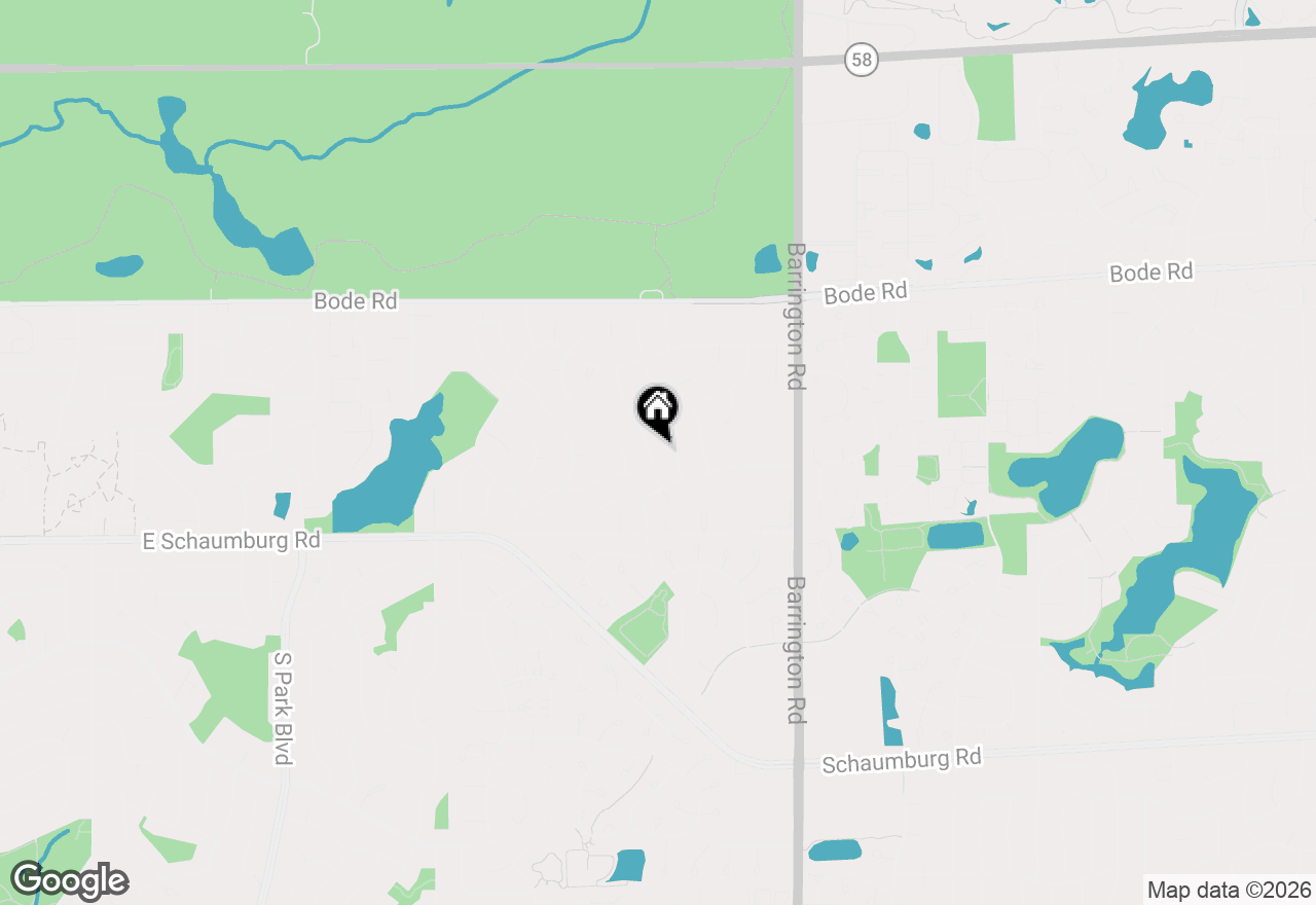 Map of 113 David Drive, Streamwood, IL 60107