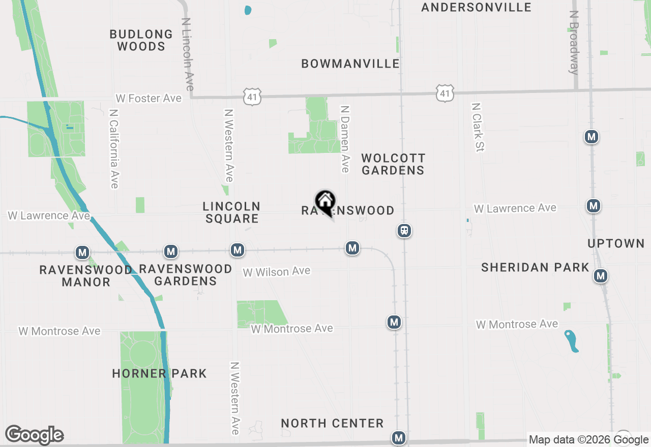 Map of 2100 W Giddings Street, Chicago, IL 60625