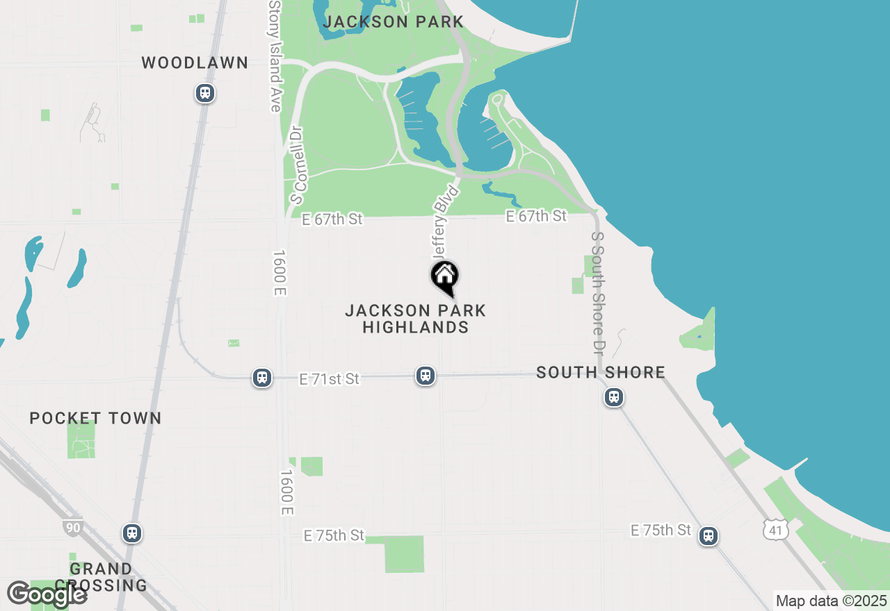 Map of 6911 S Jeffery Boulevard, Chicago, IL 60649