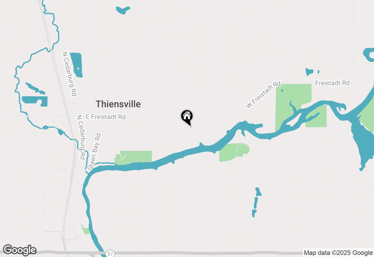 Map of 211 Madero Dr, Thiensville, WI 53092