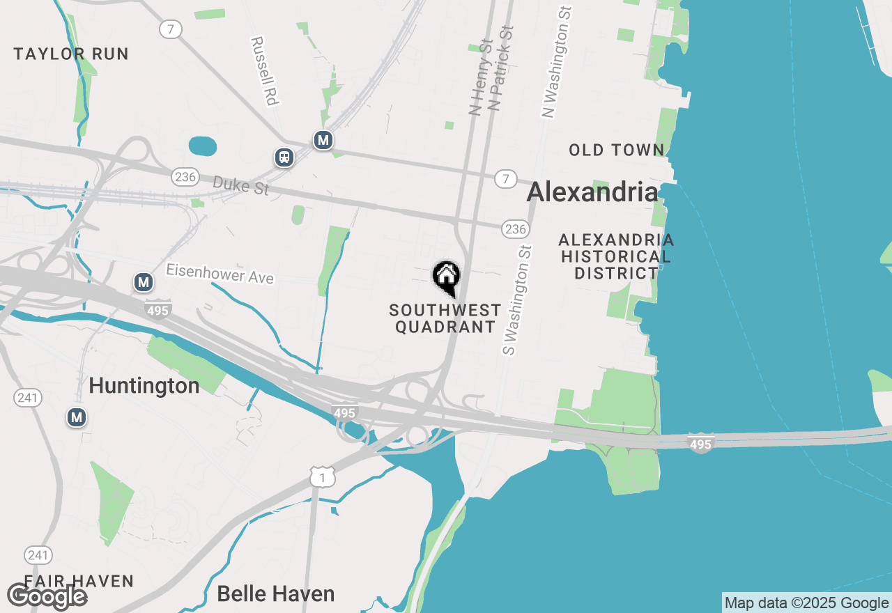 Map of 622 S Henry Street, Alexandria, VA 22314