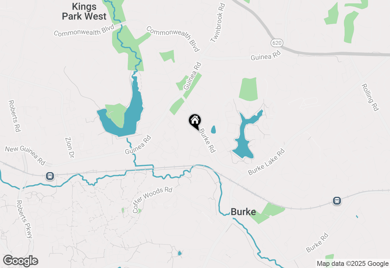 Map of 5555 Peppercorn Drive, Burke, VA 22015