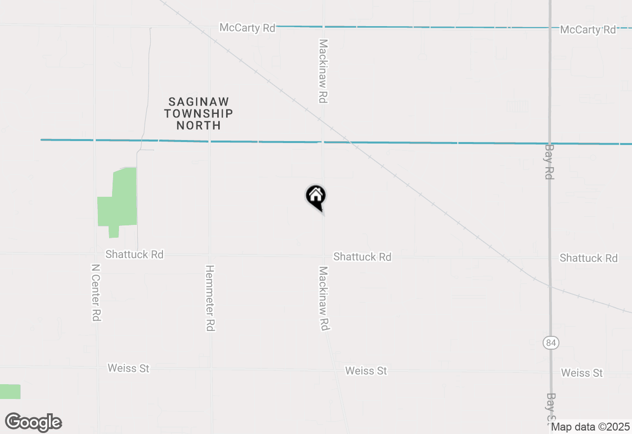 Map of 4164 Woodburn Court, Saginaw, MI 48603