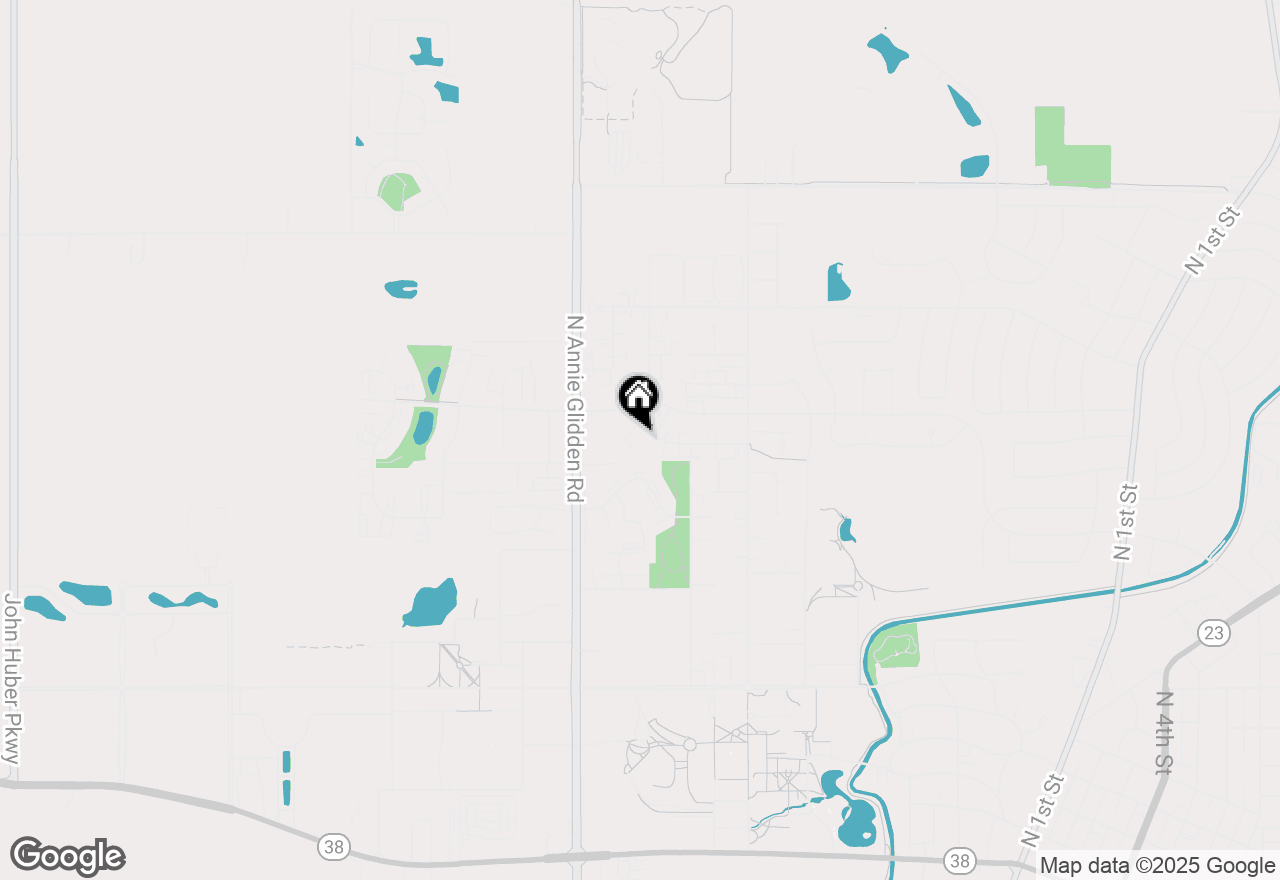 Map of 924 Greenbrier Road, Dekalb, IL 60115