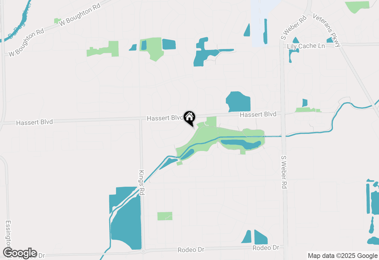 Map of 1536 Trails End Lane, Bolingbrook, IL 60490