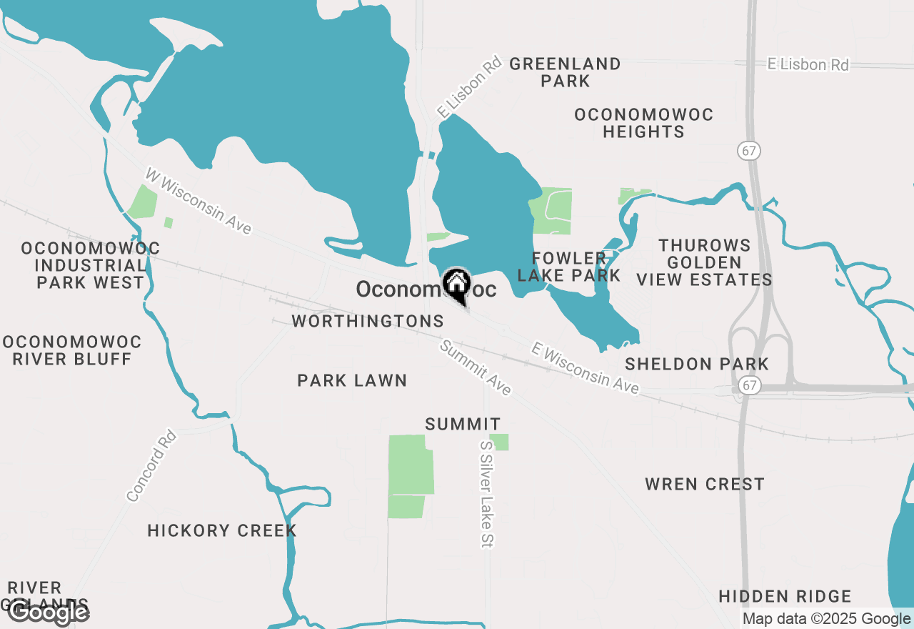 Map of 846 Stirling Dr, Oconomowoc, WI 53066