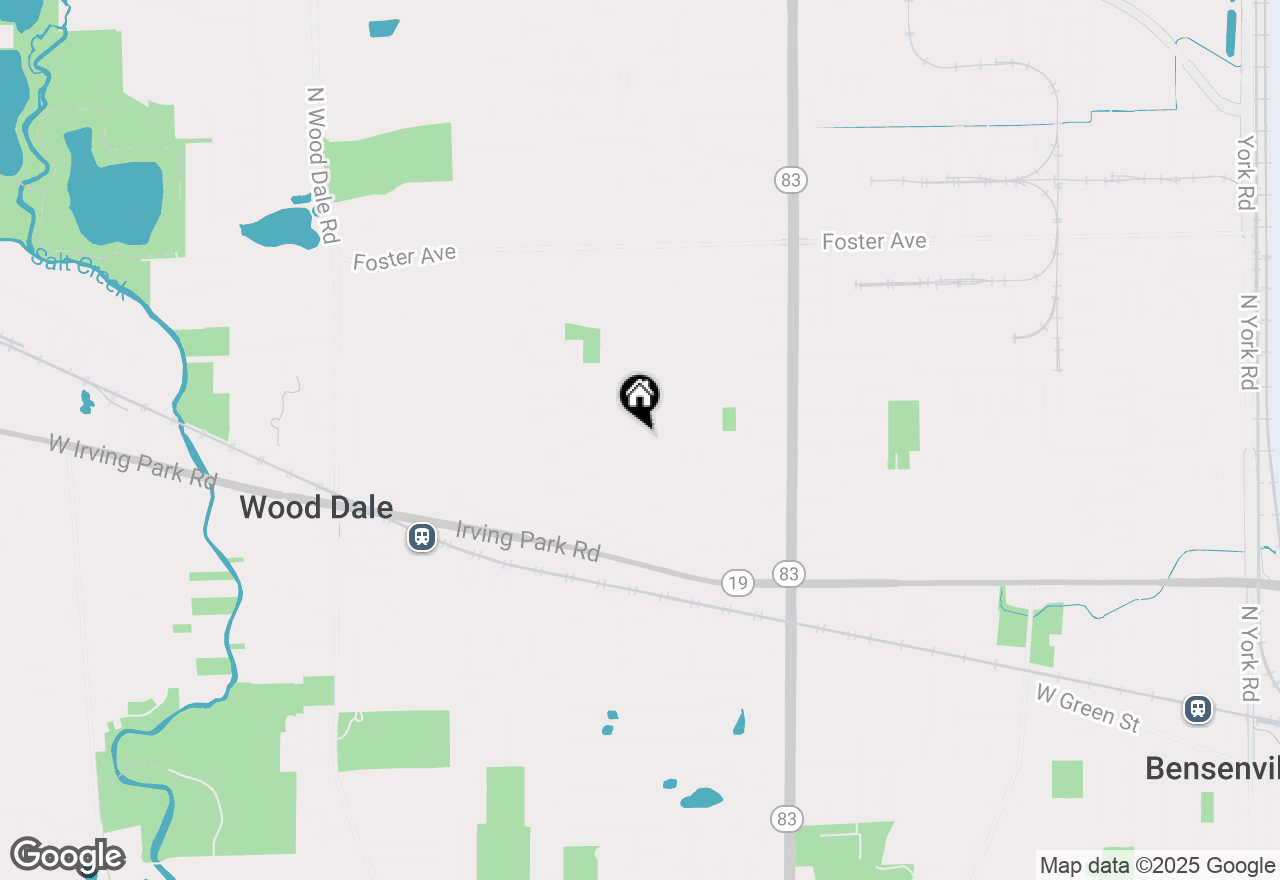 Map of 345 Ash Avenue, Wood Dale, IL 60191
