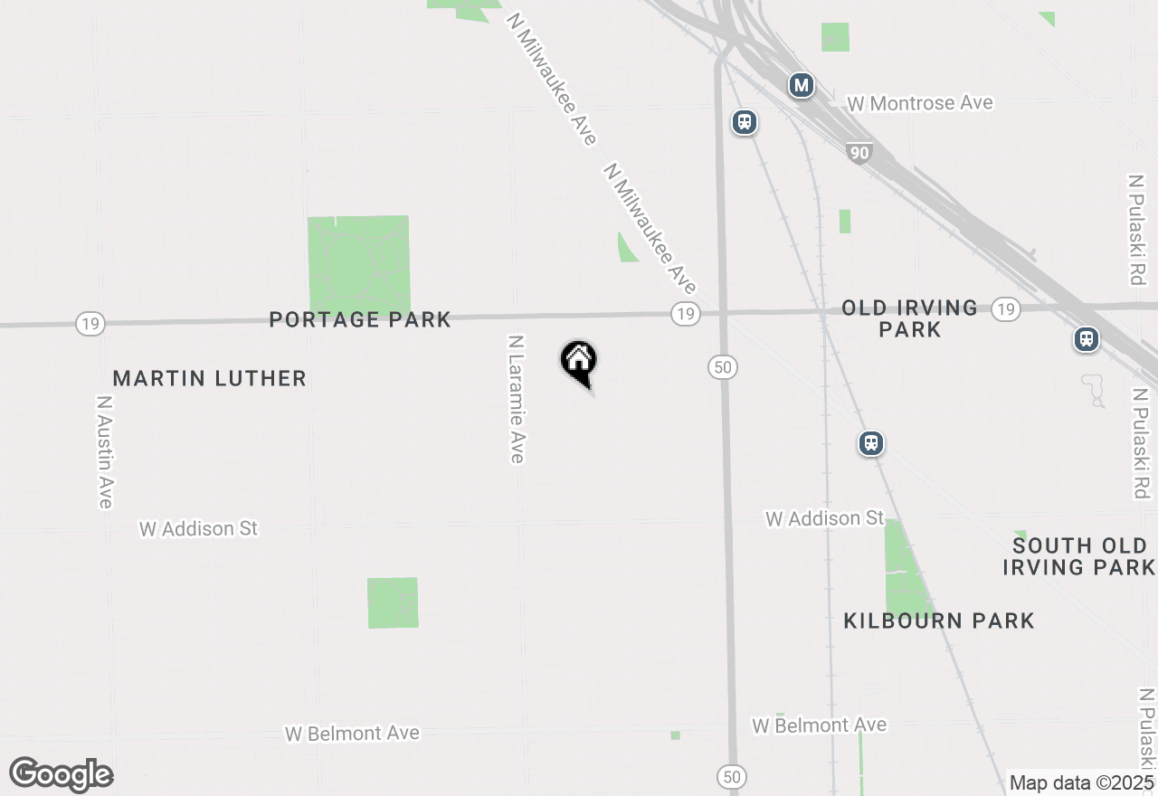 Map of 5051 W Berenice Avenue #1, Chicago, IL 60641