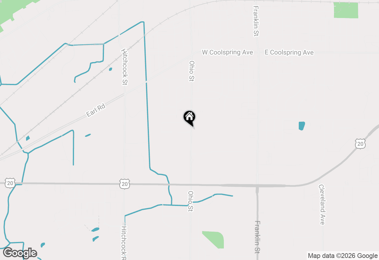 Map of 94 Riviera Drive, Michigan City, IN 46360