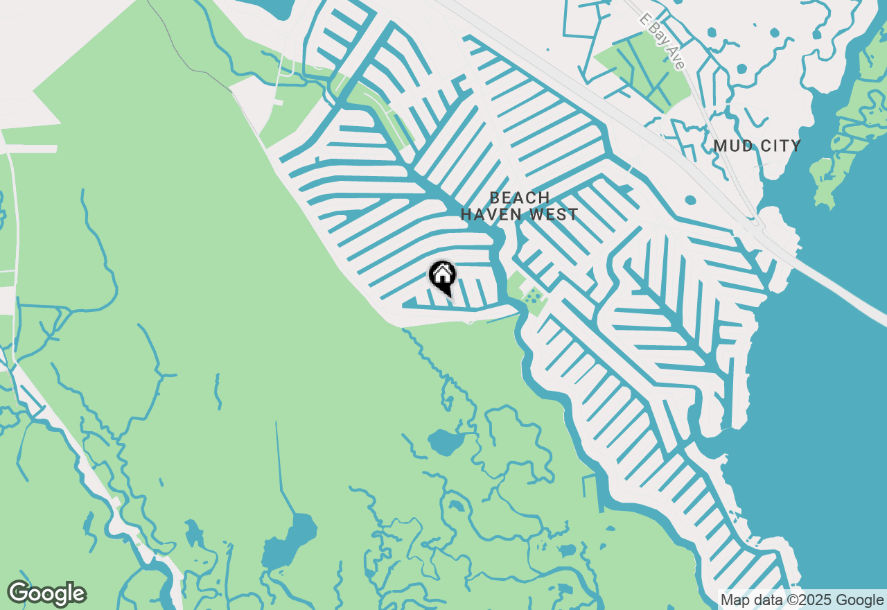 Map of 116 Clyde Lane, Manahawkin, NJ 08050