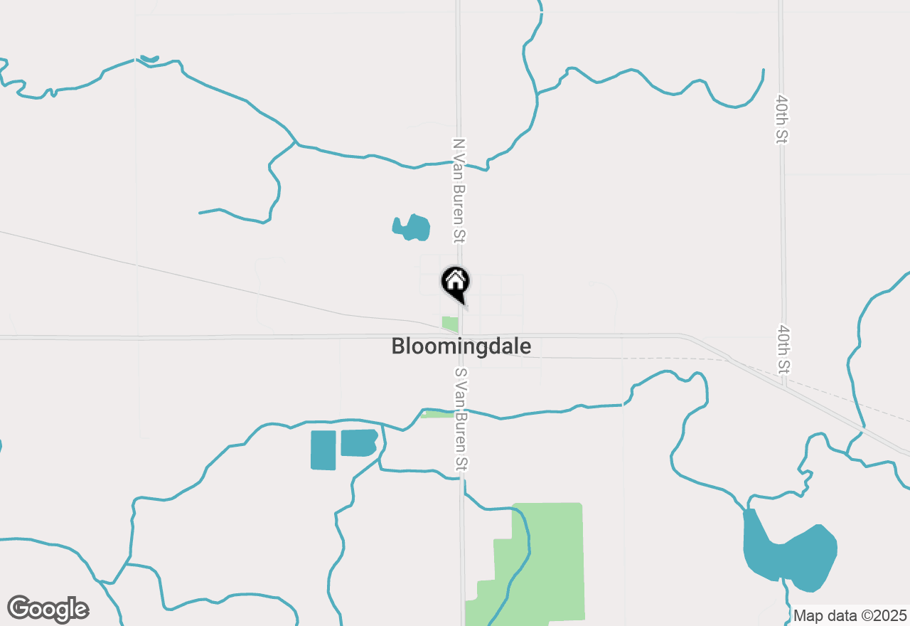 Map of 101 W Spring Street, Bloomingdale, MI 49026