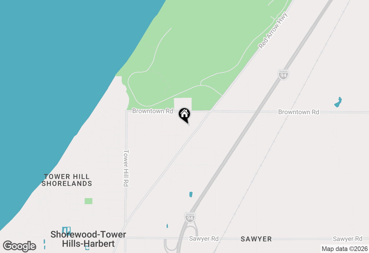 Map of 12199 Linden Avenue, Sawyer, MI 49125