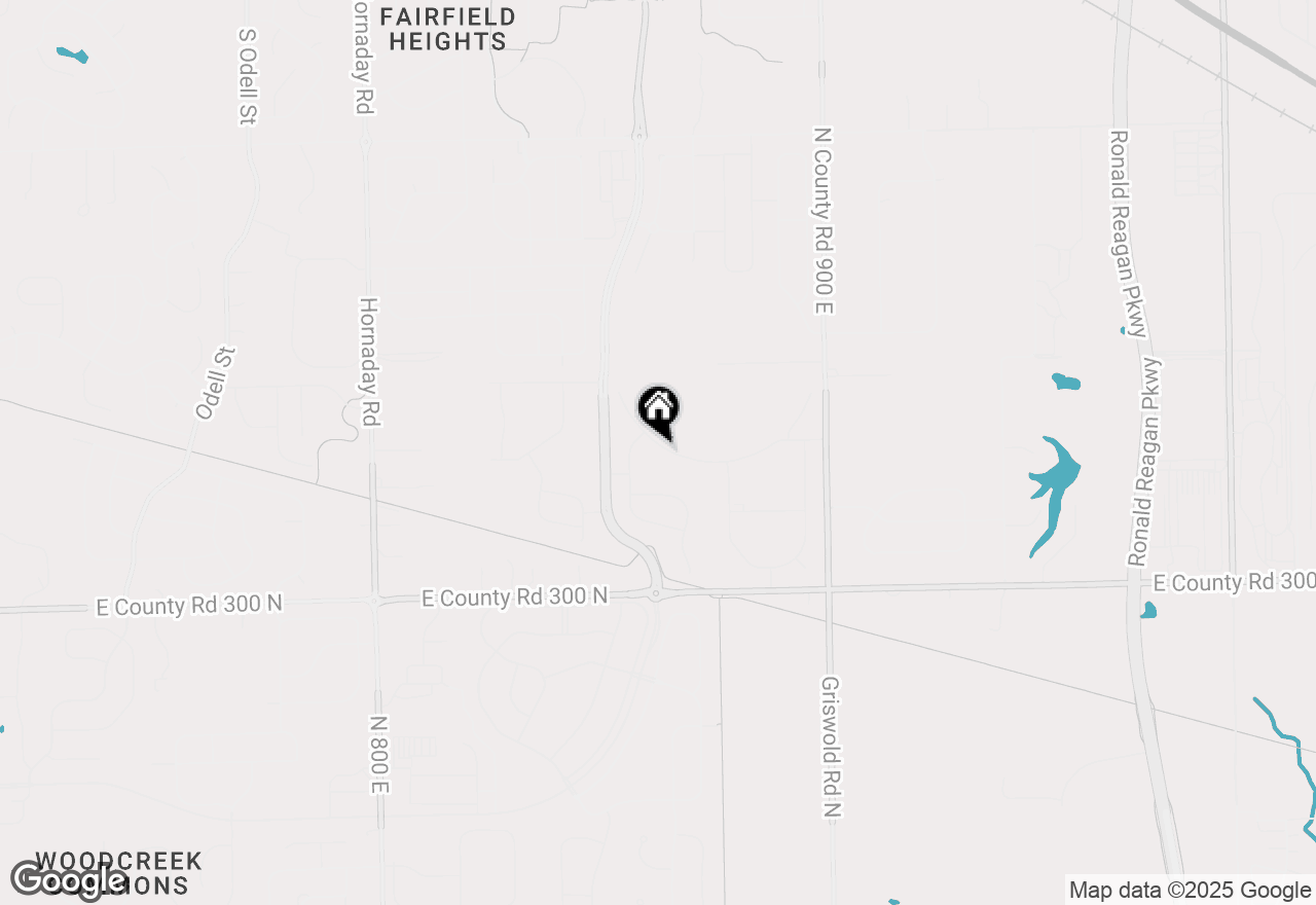 Map of 8673 Laurelton Place, Brownsburg, IN 46112