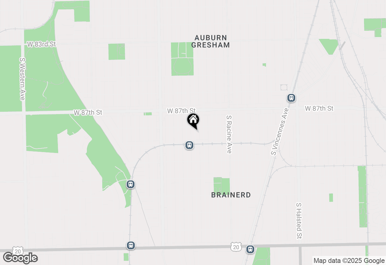 Map of 8816 S Loomis Street, Chicago, IL 60620