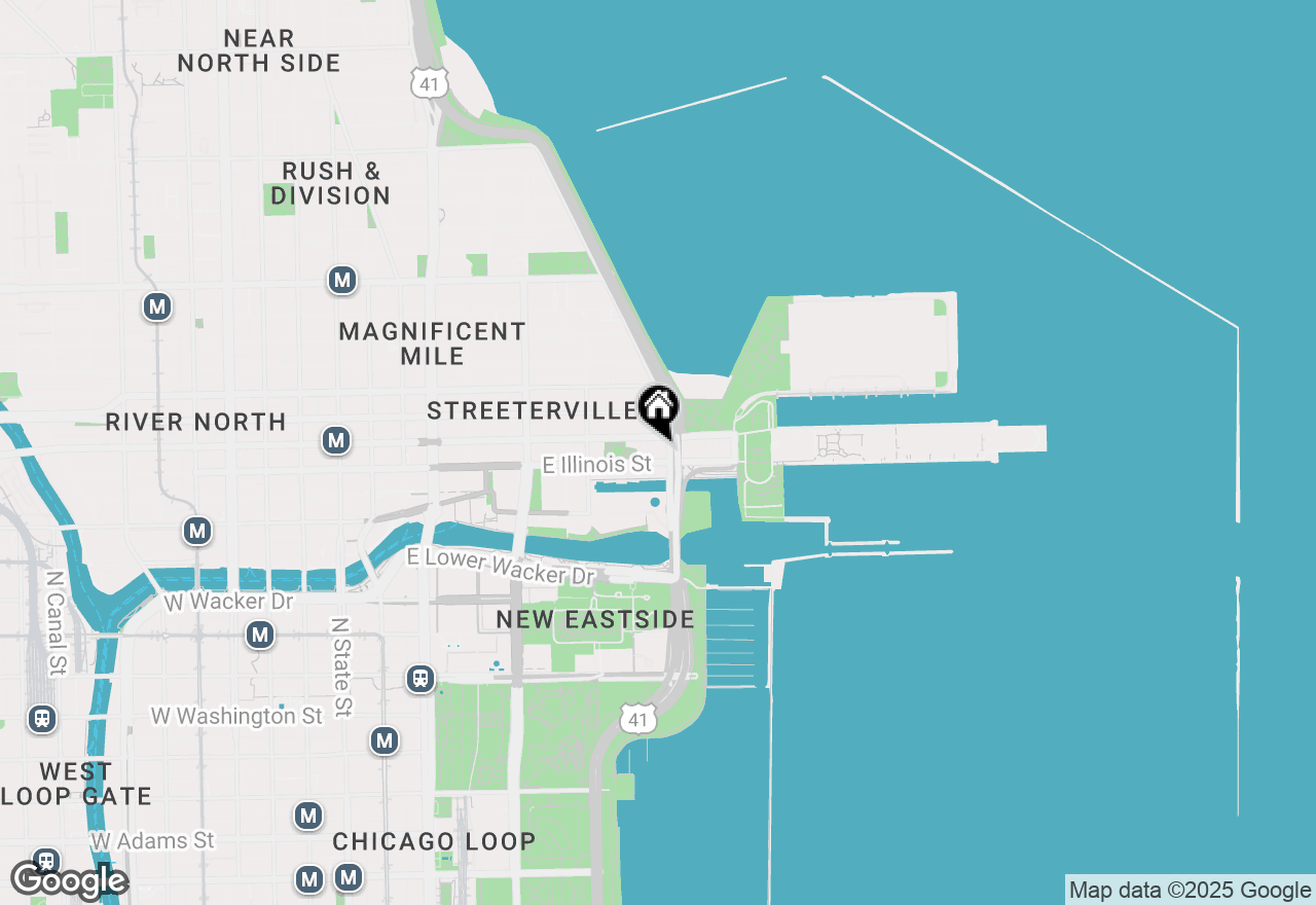 Map of 500 N Lake Shore Drive #4306, Chicago, IL 60611