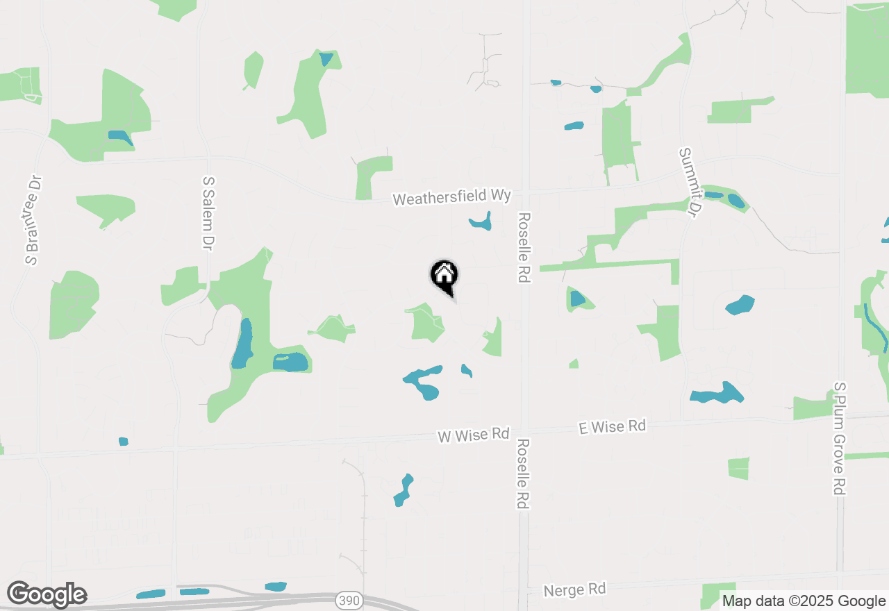 Map of 208 W Hartford Drive, Schaumburg, IL 60193