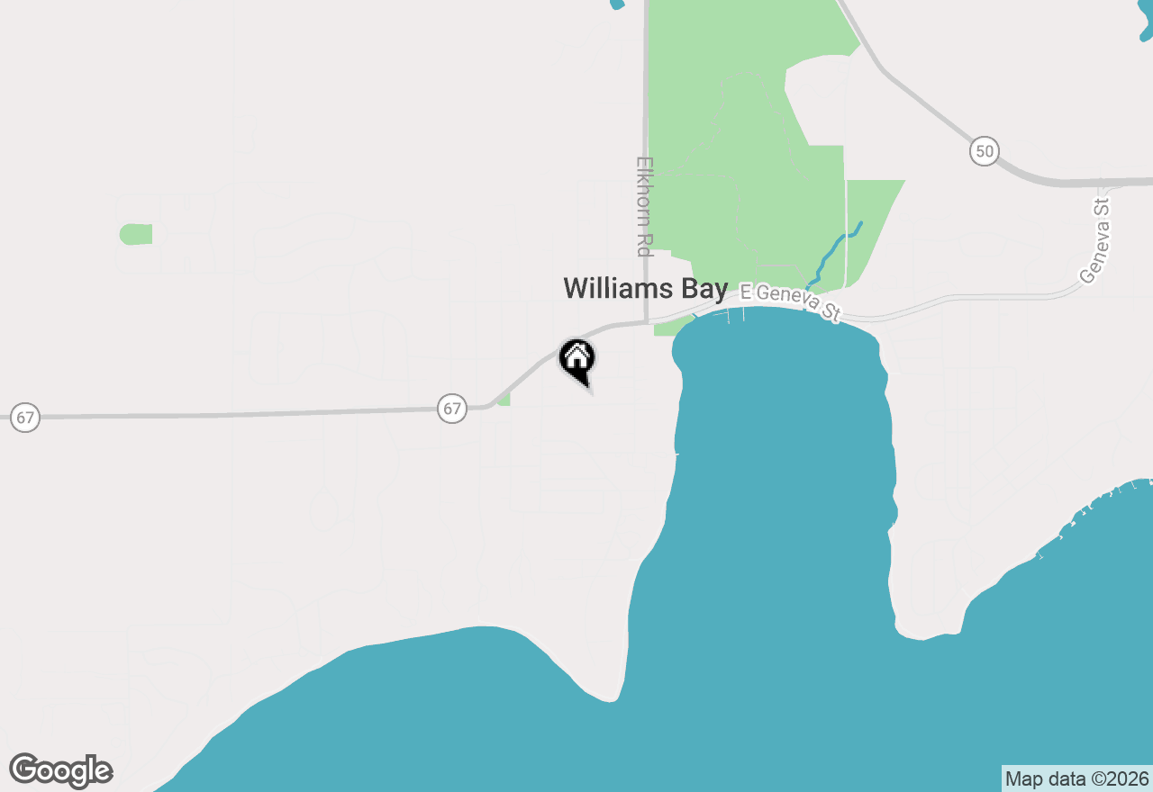 Map of 78 Congress St, Williams Bay, WI 53191